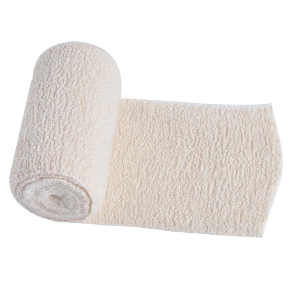 2xCotton Elastic Bandage Sports Injury Protection Compression Wrap 4 inch
