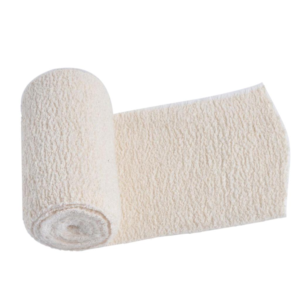 2xCotton Elastic Bandage Sports Injury Protection Compression Wrap 4 inch