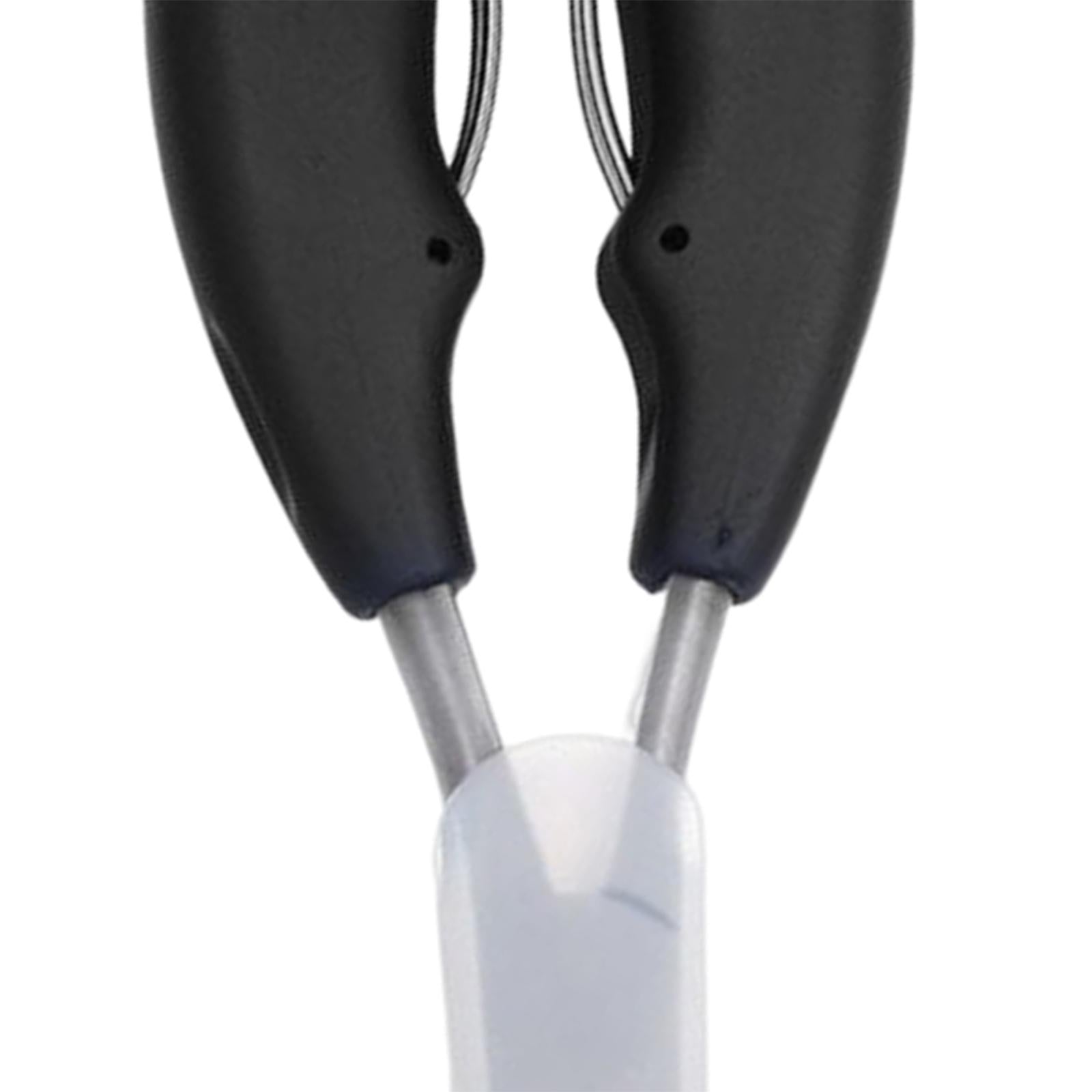 3xSteel Nail Cuticle Cutter Toenails Ingrown Clipper Trimmer Plier Black