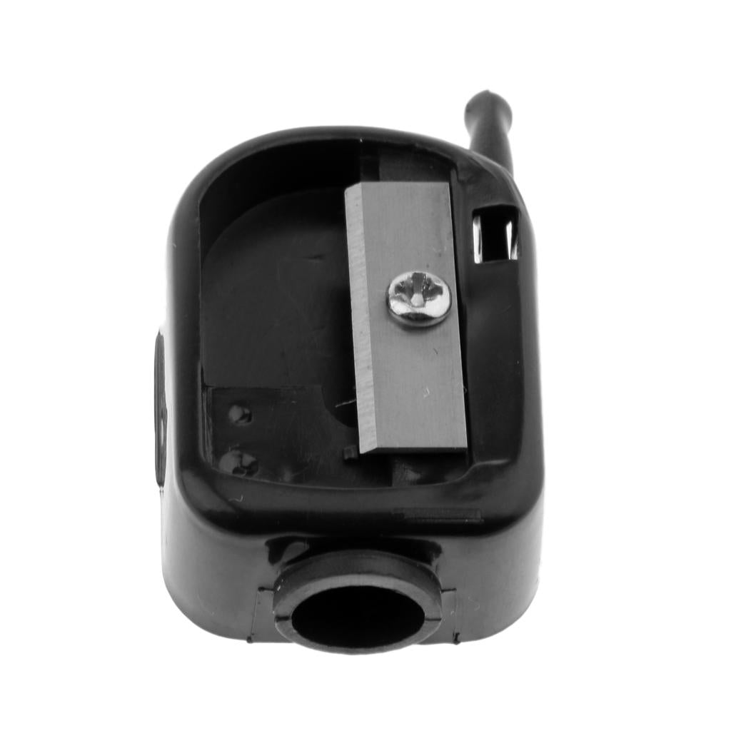 3xMakeup Cosmetic Pencil Sharpener Shaver for Eyebrow Lip Liner Eyeliner Black