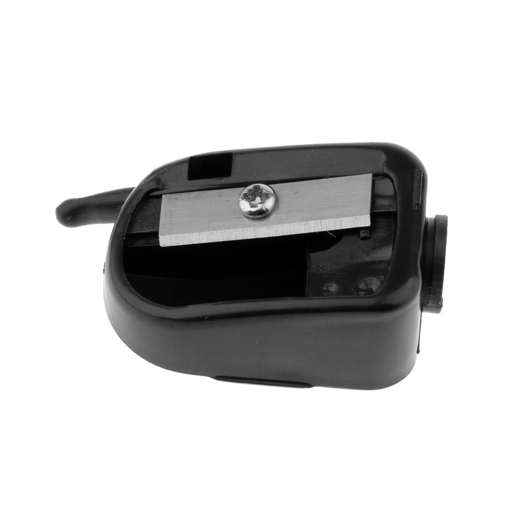 3xMakeup Cosmetic Pencil Sharpener Shaver for Eyebrow Lip Liner Eyeliner Black