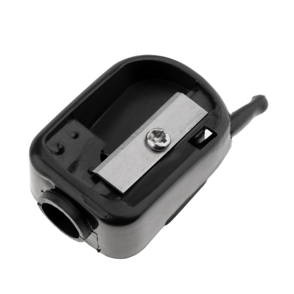 3xMakeup Cosmetic Pencil Sharpener Shaver for Eyebrow Lip Liner Eyeliner Black
