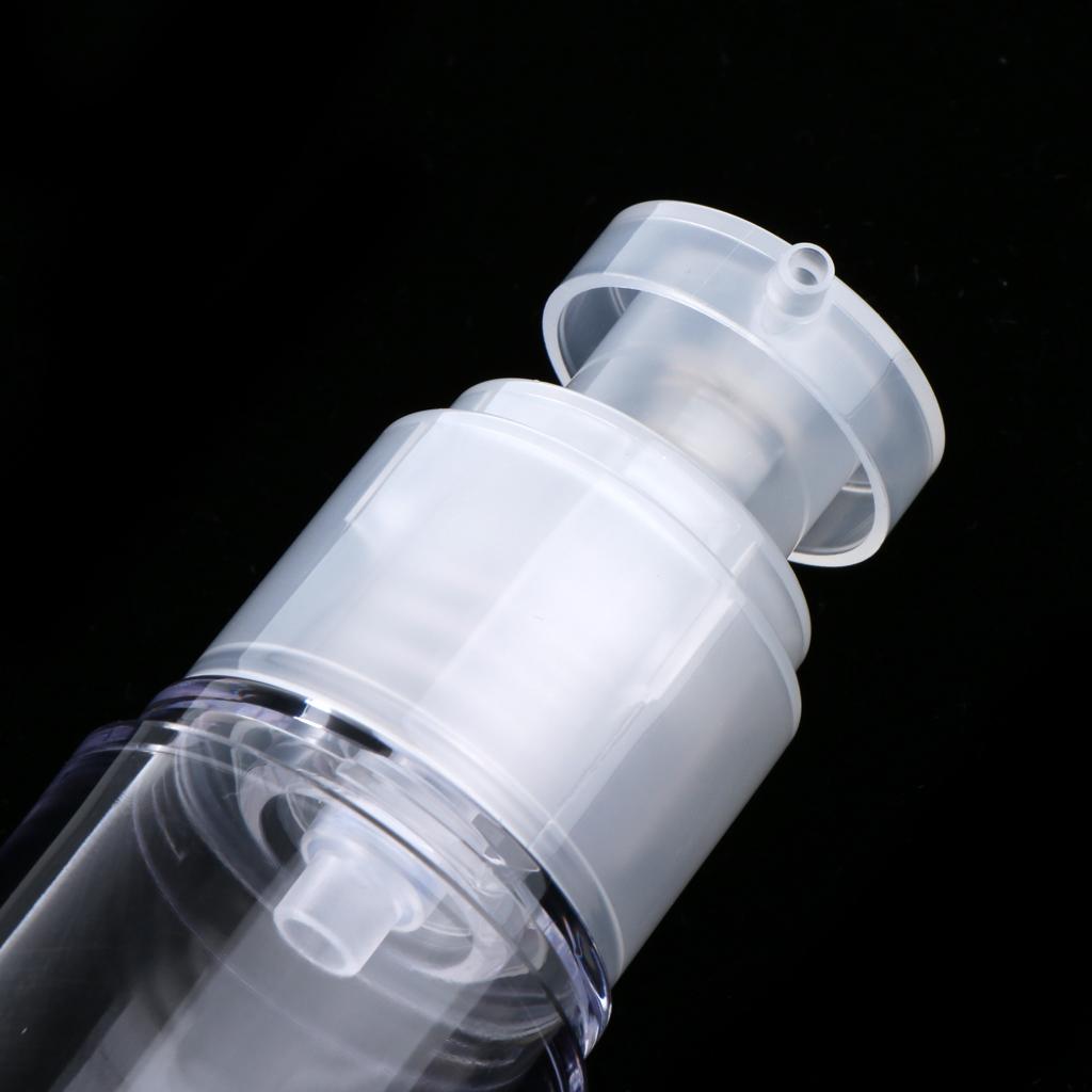 4x2 Pieces Empty Lotion Cosmetic Cream Bottles Airless Pump Dispenser 30ml