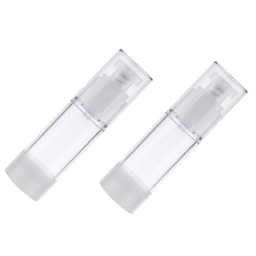 3x2 Pieces Empty Lotion Cosmetic Cream Bottles Airless Pump Dispenser 30ml