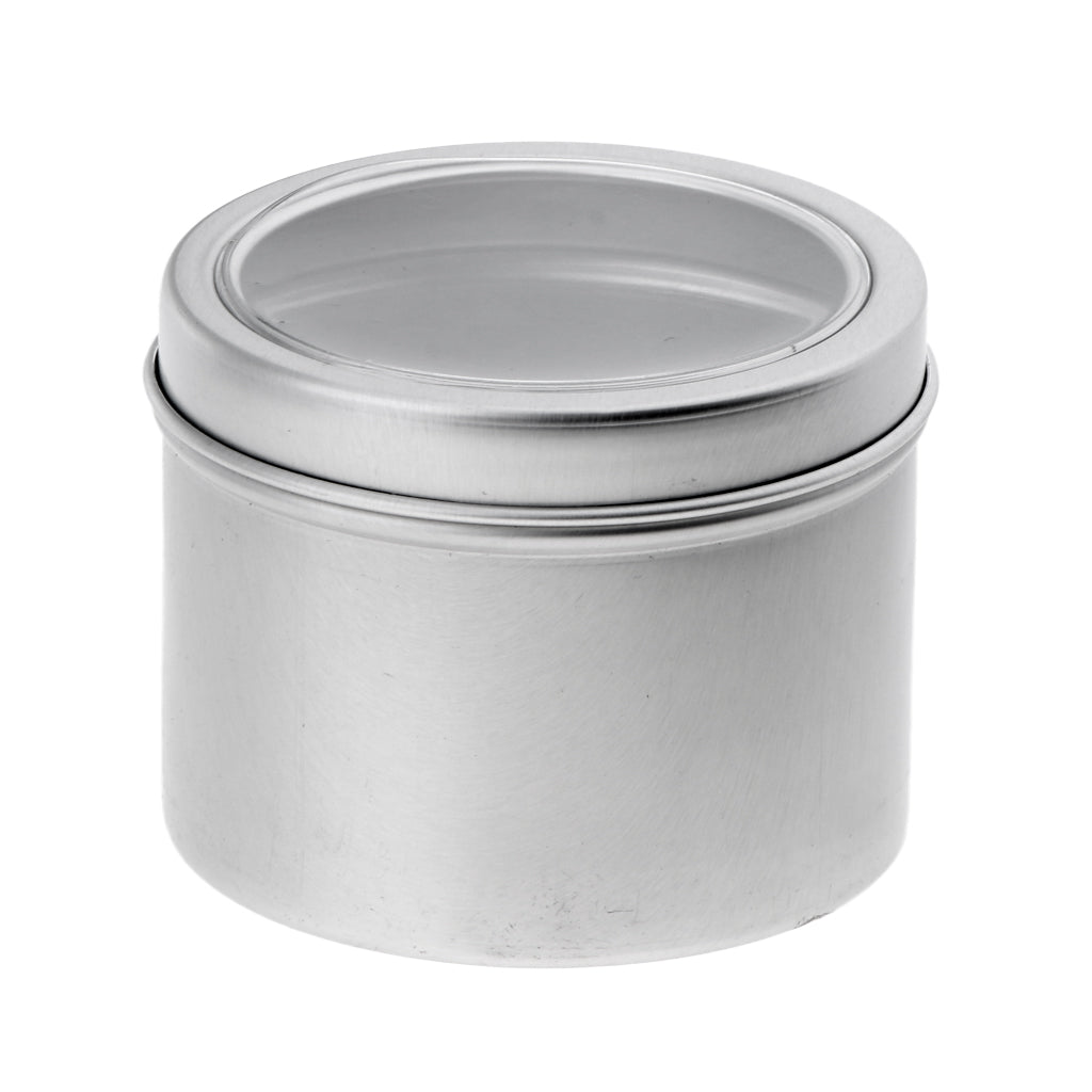20x 100ml 150ml Aluminum Cosmetics Cream Empty Lip Balm Containers Jars Tin