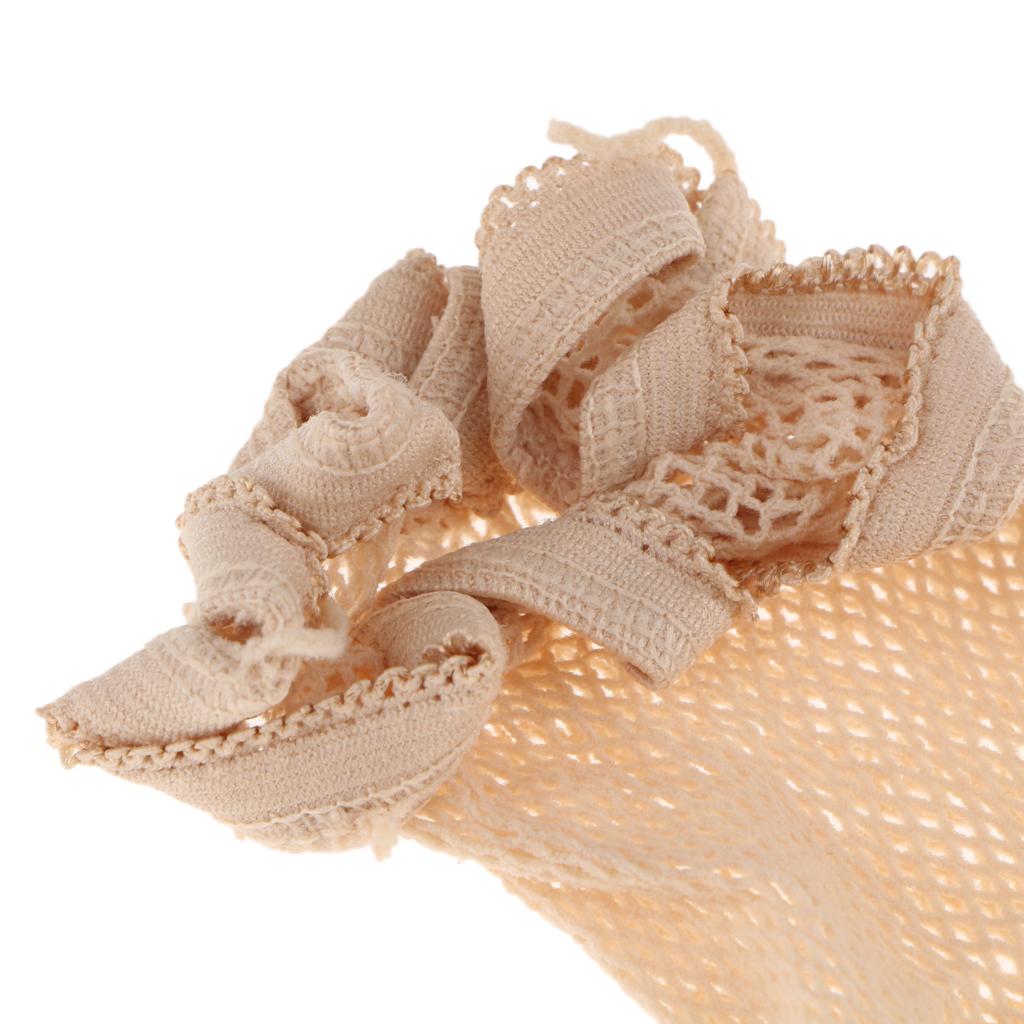 3x3Pcs Elastic Open End Mesh Net Wig Caps Stretchy Snood for Long Short Hair