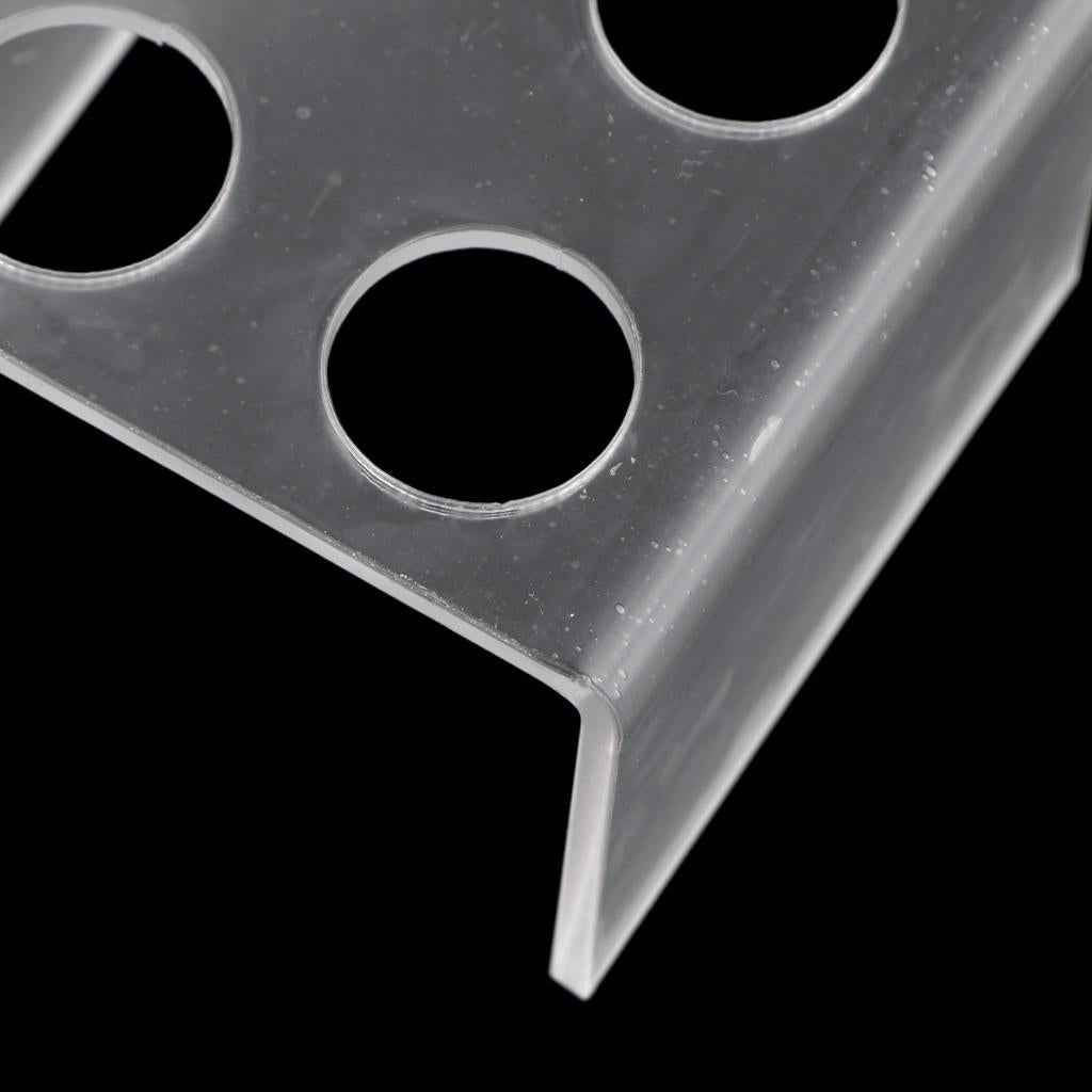 Acrylic 4 Holes Simple Design Silicone Lipstick Mold Holder Lip Balm Mould Stand for DIY Lipstick Making Tool