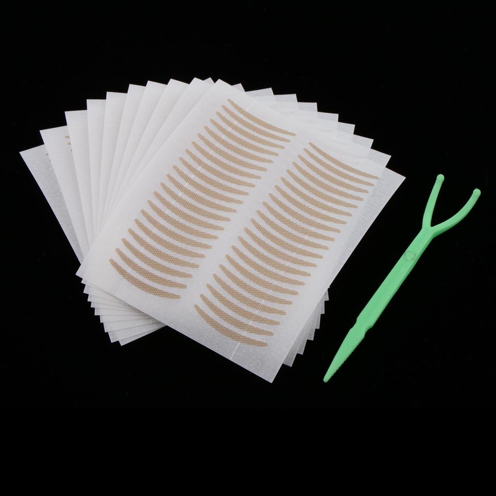 4x Invisible Lace Eyelid Sticker Double Eyelid Tapes Eye Strips 1# 200Pairs