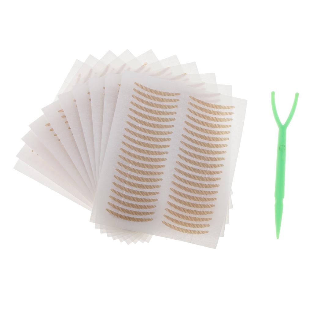4x Invisible Lace Eyelid Sticker Double Eyelid Tapes Eye Strips 1# 200Pairs