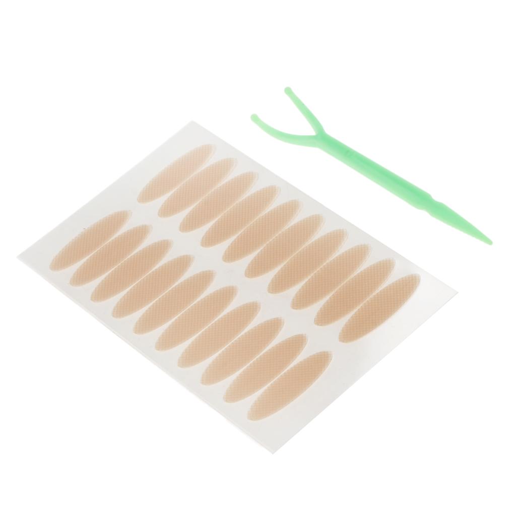 4x200x Invisible Fiber Double Eyelid Lift Strips Tape Adhesive Stickers Wide