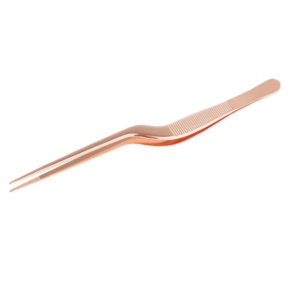 2xEar Tweezers Remover Stainless Steel Earwax Forcep Cleaner Ear Wax Tools