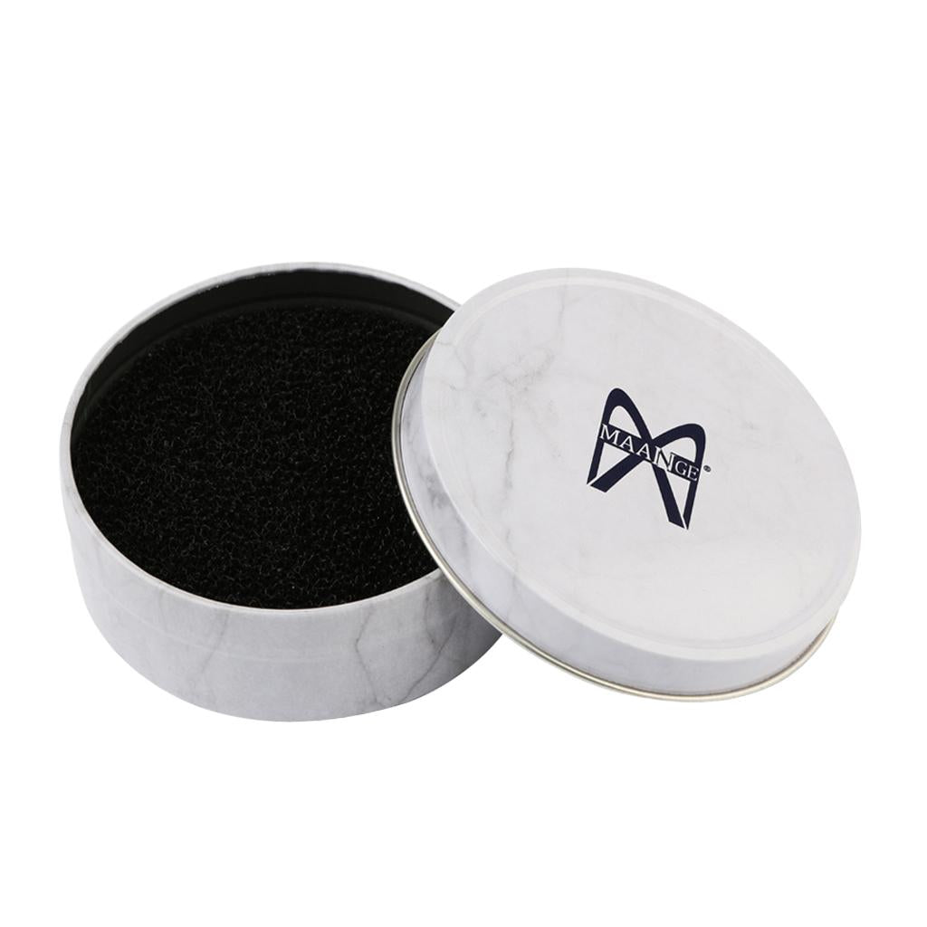 4xMakeup Brush Color Cleaner Sponge Remover Make up Brushes Cleaning Mat Box White