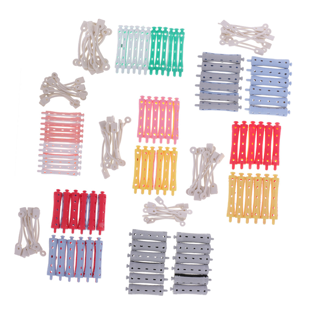 Assorted Sizes Hair Curler Clamps Hairdreser Perm Rods Hair Styling DIY Tool