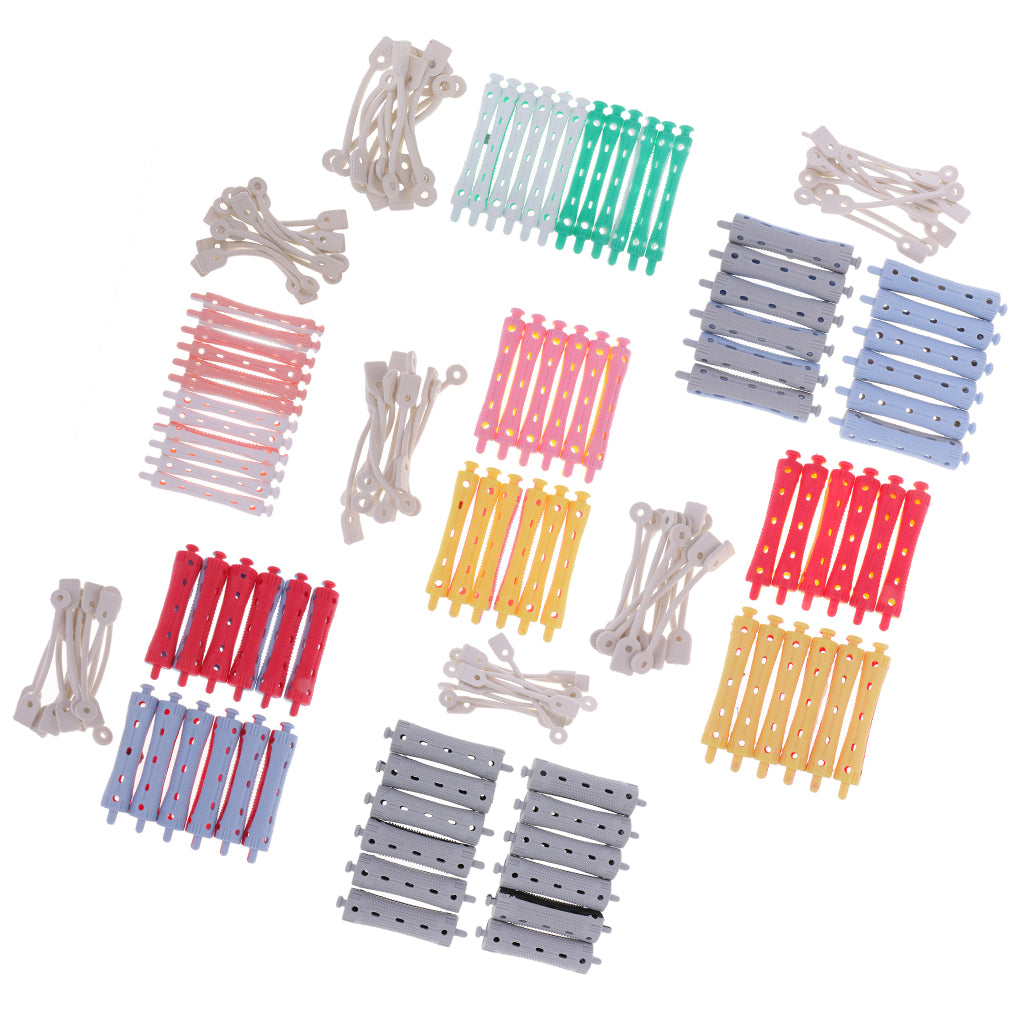 Assorted Sizes Hair Curler Clamps Hairdreser Perm Rods Hair Styling DIY Tool