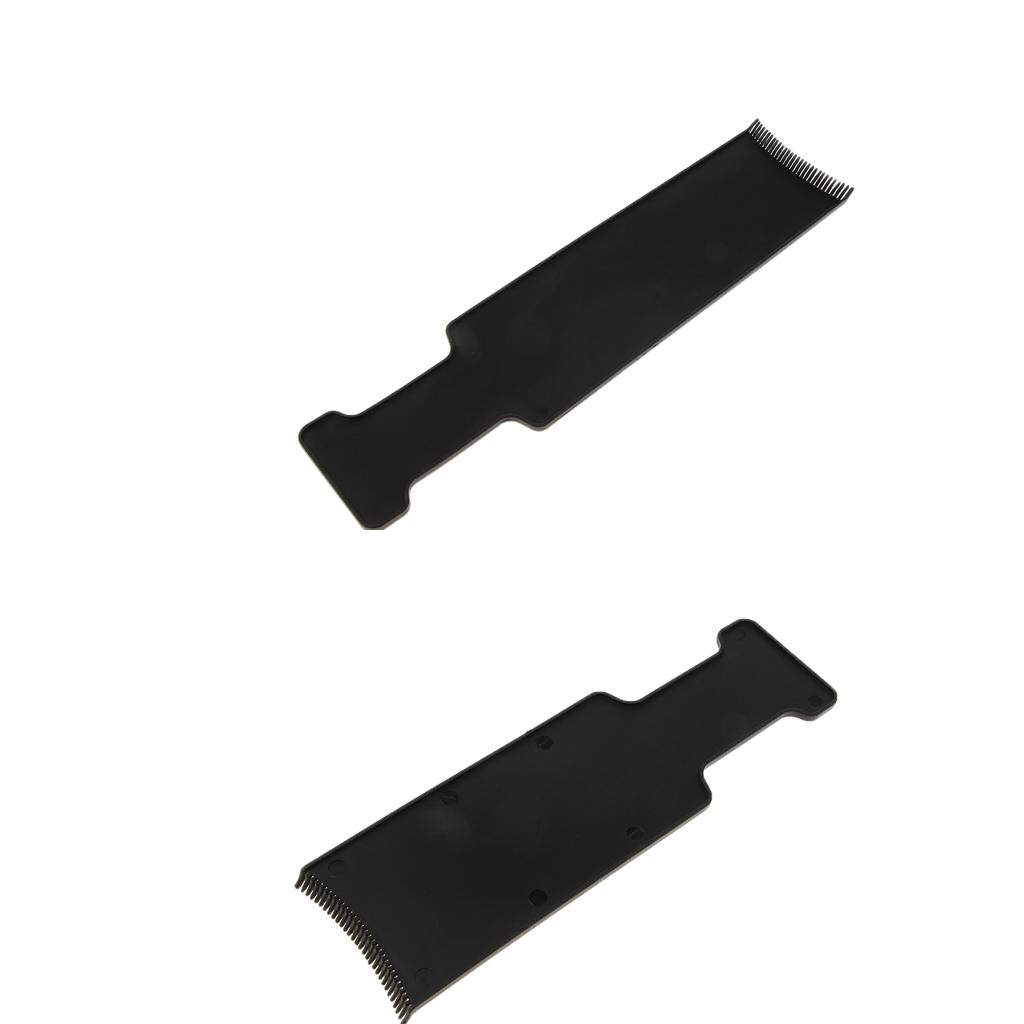 2x Salon Hair Coloring Highlight Board Dyeing Tint Plate Hairdressing Tool