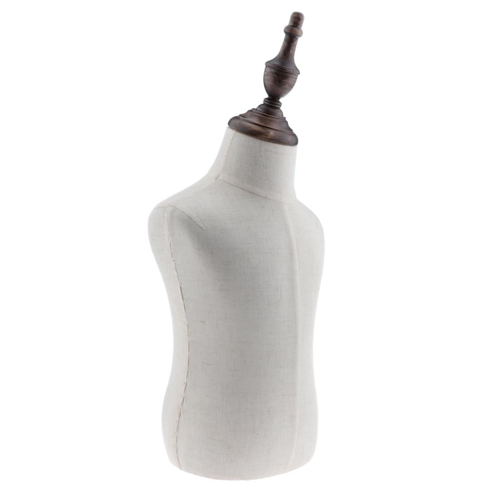 2 Sizes Children Kids Body Dress Form Mannequin Bust Torso Display Stand