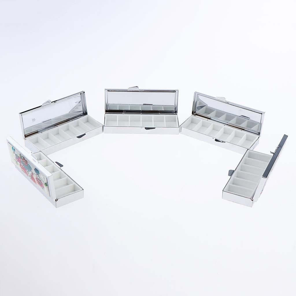 3x6 Compartments Pill Organizer Box Medicine Tablet Case for Daily Travel Use