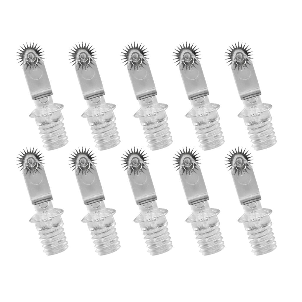 10x Roller Pin Microblading Needles for Embroidery Pen Semi Permanent Makeup