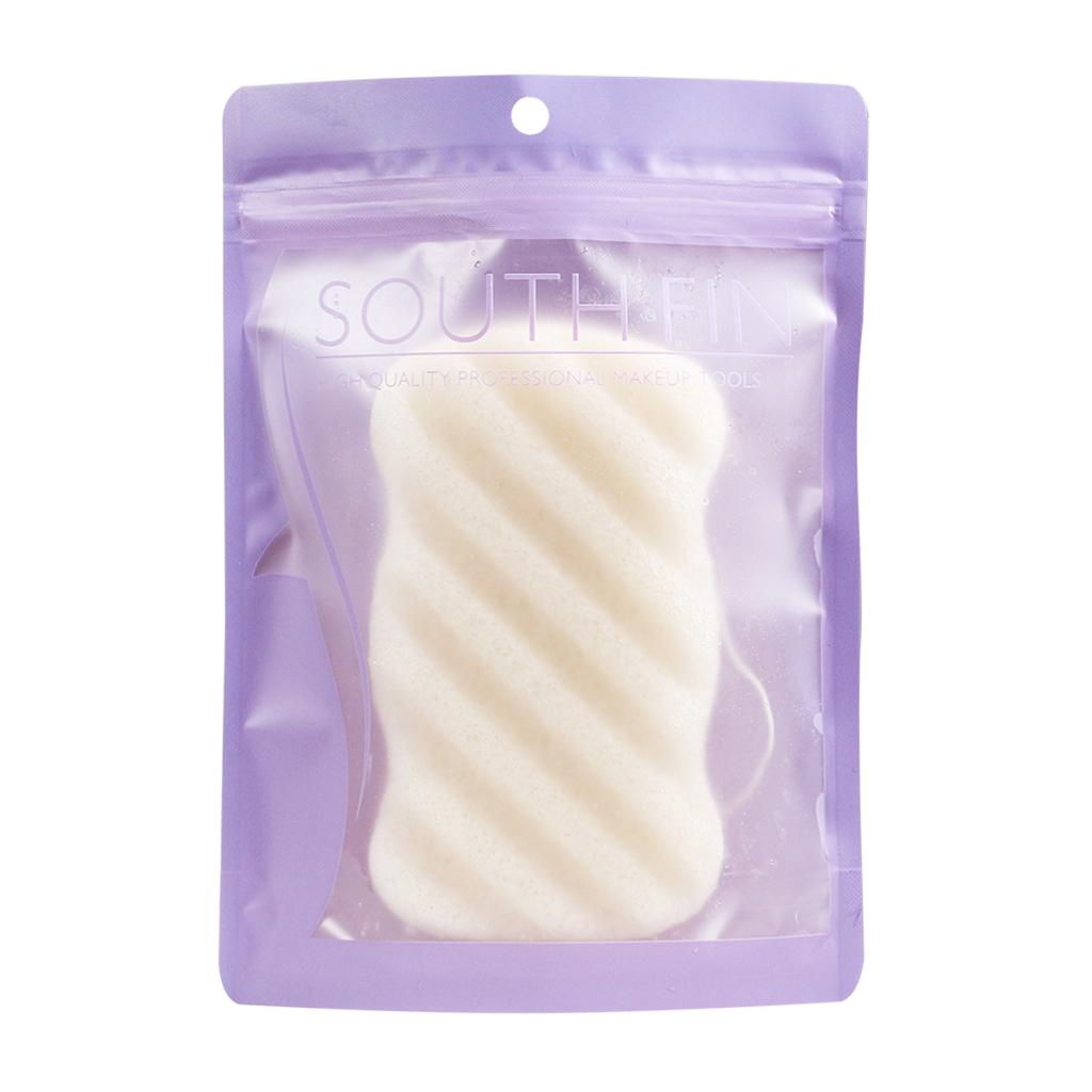 100% Natural Konjac Soft Puff Face Body Wash Cleansing Sponge 6pcs