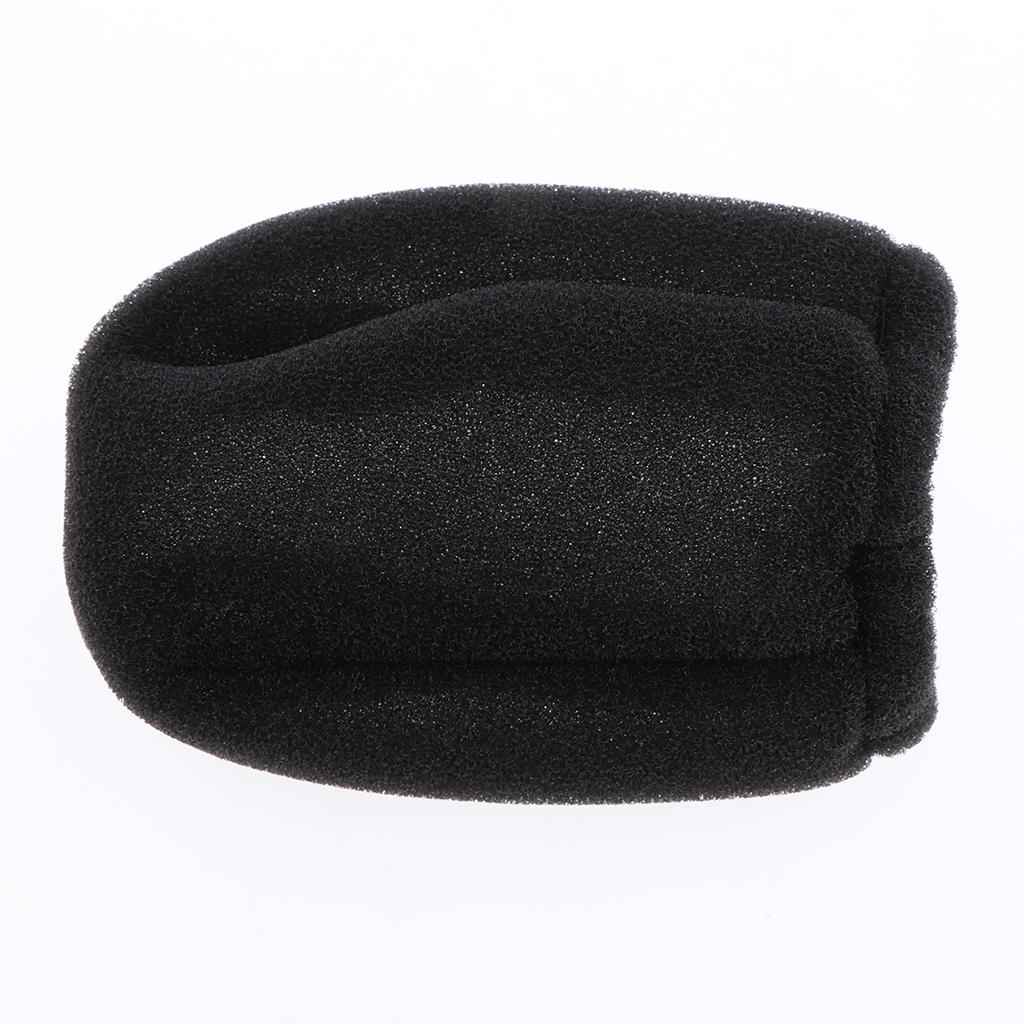 Salon Home Travel Use Sponge Black Universal Hair Dryer Hot Sock Diffuser Blower Cover,Foldable and Portable