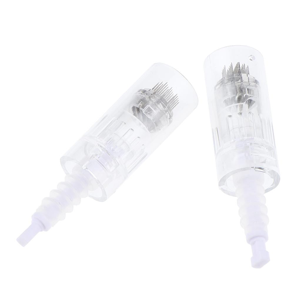 2Pcs 9/12/36 Pins Professional Nano Tattoo Micro Needles Cartridges 36 Pins