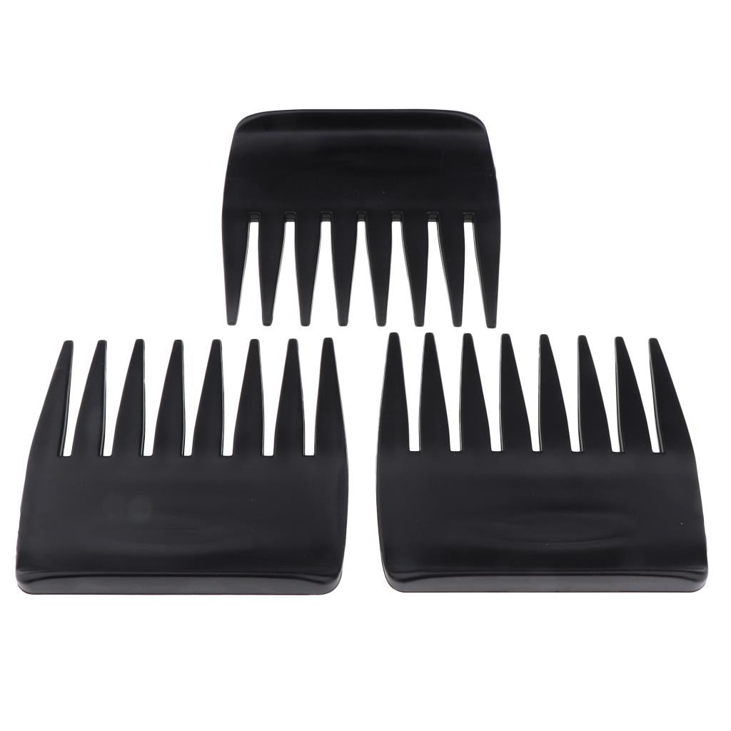 3x3pcs Detangling Hair Comb Hair Conditioning Rake Comb Wide Tooth Hairbrush