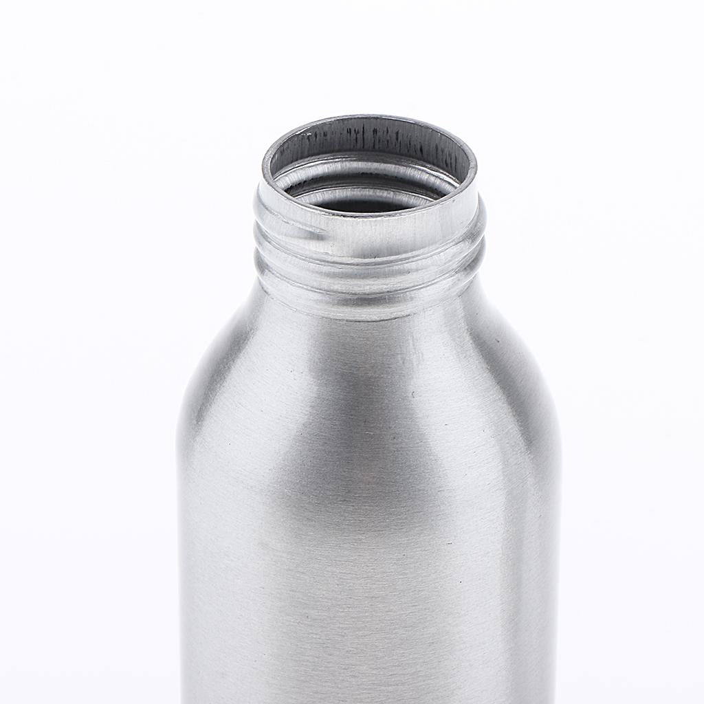 2x2Pcs Aluminum Empty Refillable Cream Lotion Bottle Travel Shampoo Container