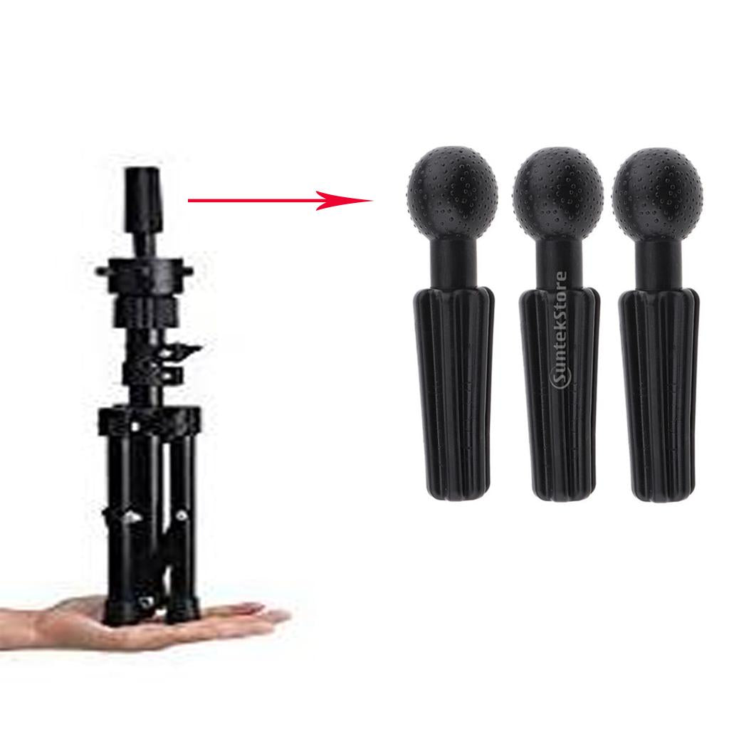 4x3x Mannequin Head Holder Clamp / Head Model Tripod Stand Accessories Supply