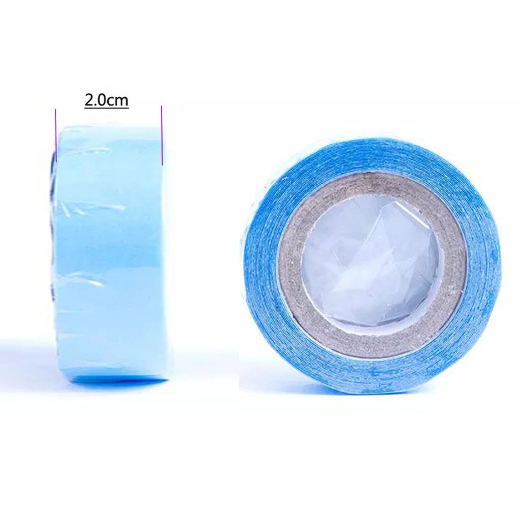 3 Rolls 3 Yards Double Sided Adhesive Tape for Hair Extension Toupee Weaving