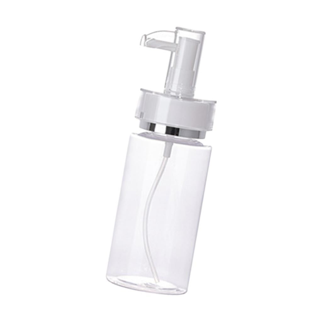 4xEmpty Acrylic Cosmetic Pump Bottle Lotion Dispenser Liquid Container 120ml