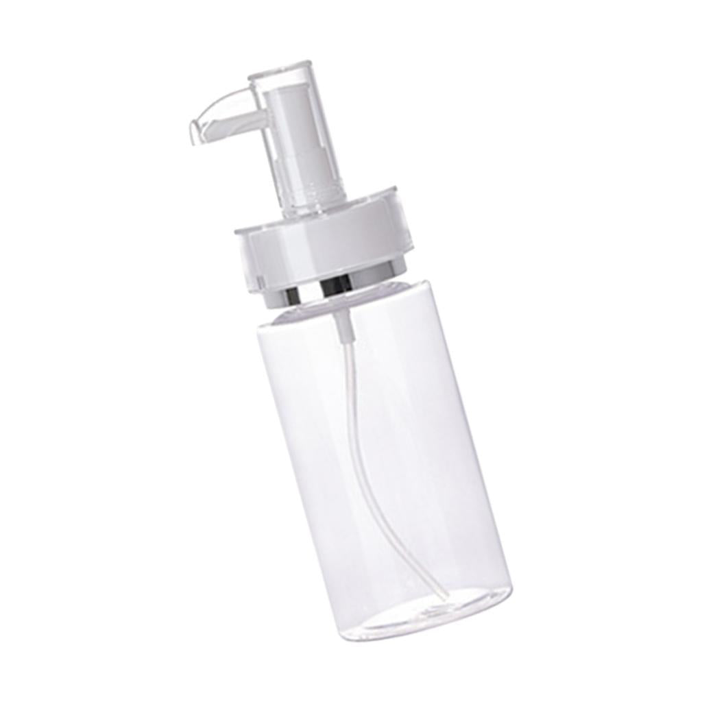 4xEmpty Acrylic Cosmetic Pump Bottle Lotion Dispenser Liquid Container 120ml