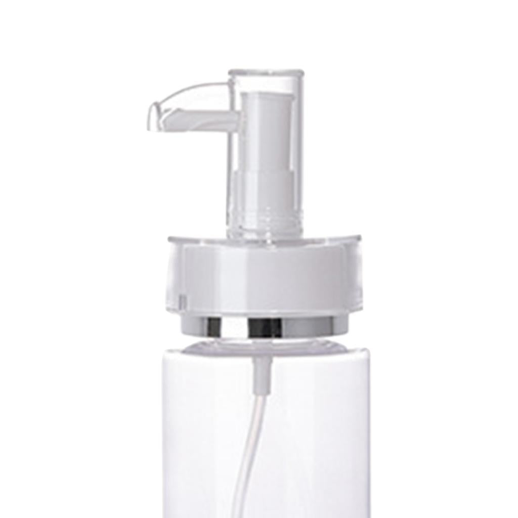 4xEmpty Acrylic Cosmetic Pump Bottle Lotion Dispenser Liquid Container 120ml