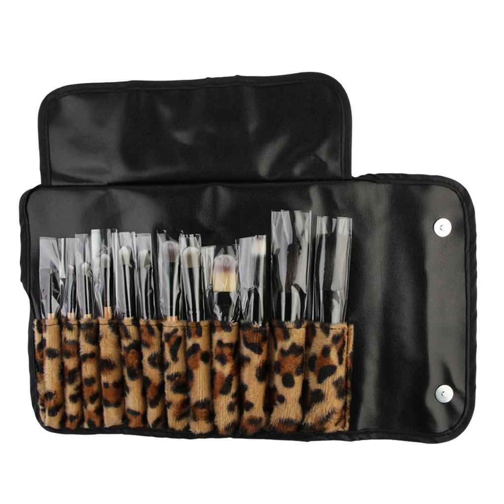 12Pcs Makeup Brushes Set  with Storage Bag for Foundation Powder Blending Blush Concealers