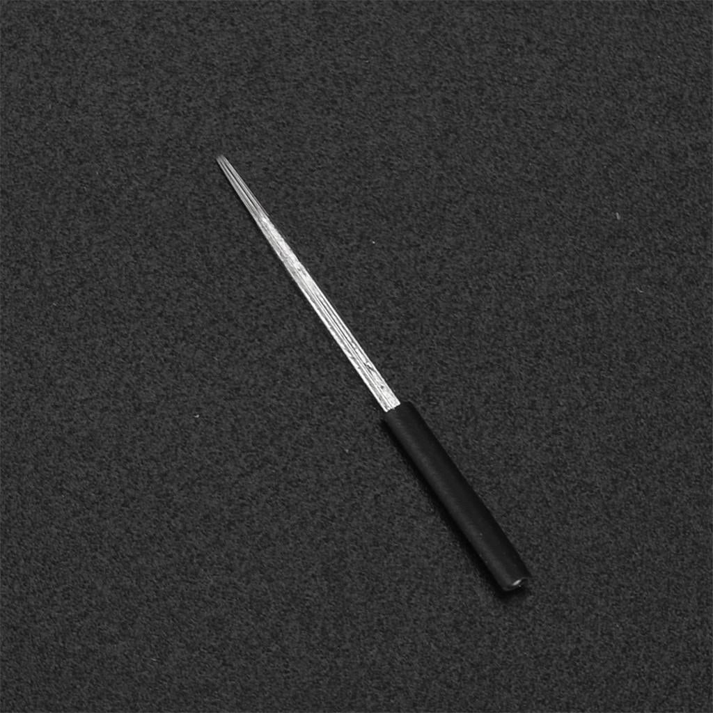 100pcs Stainless Steel Microblading Eyebrow Tattoo Disposable Blades Needles 7R