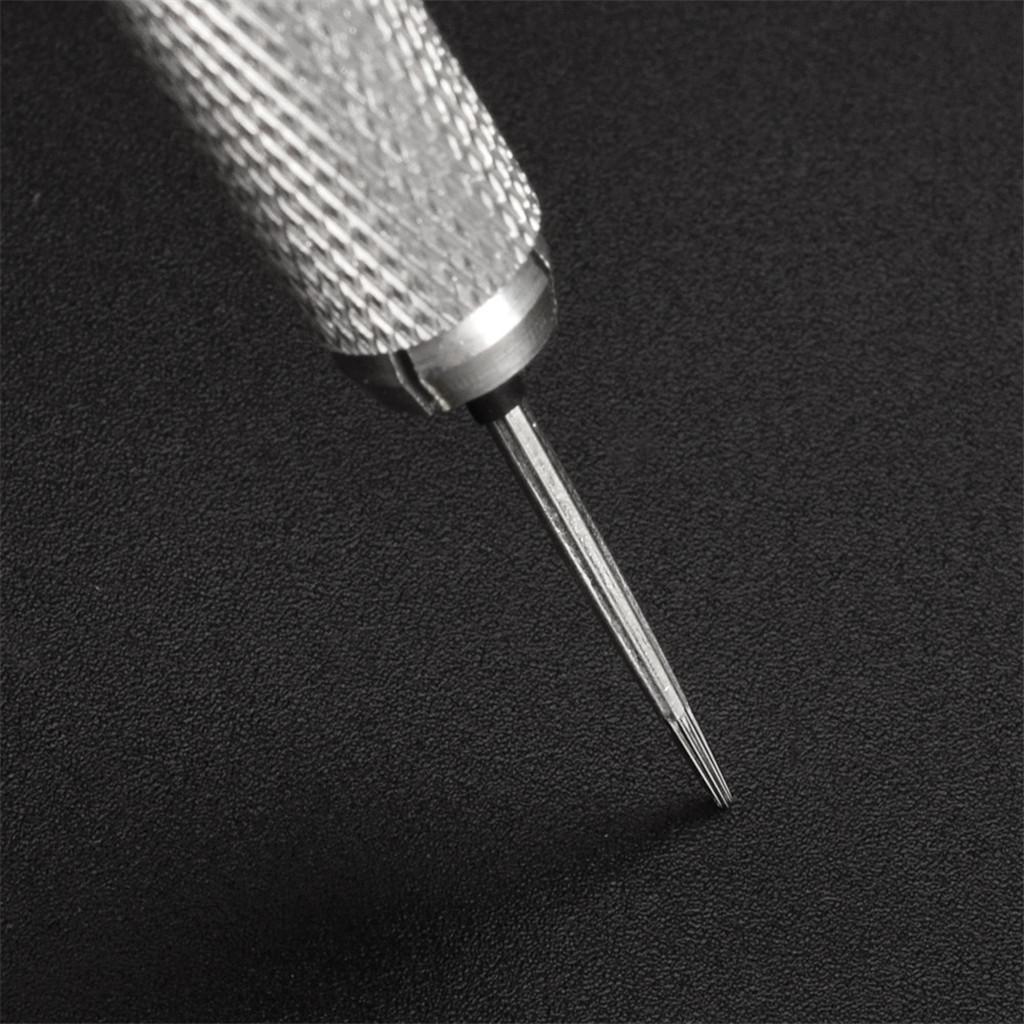 100pcs Stainless Steel Microblading Eyebrow Tattoo Disposable Blades Needles 11R