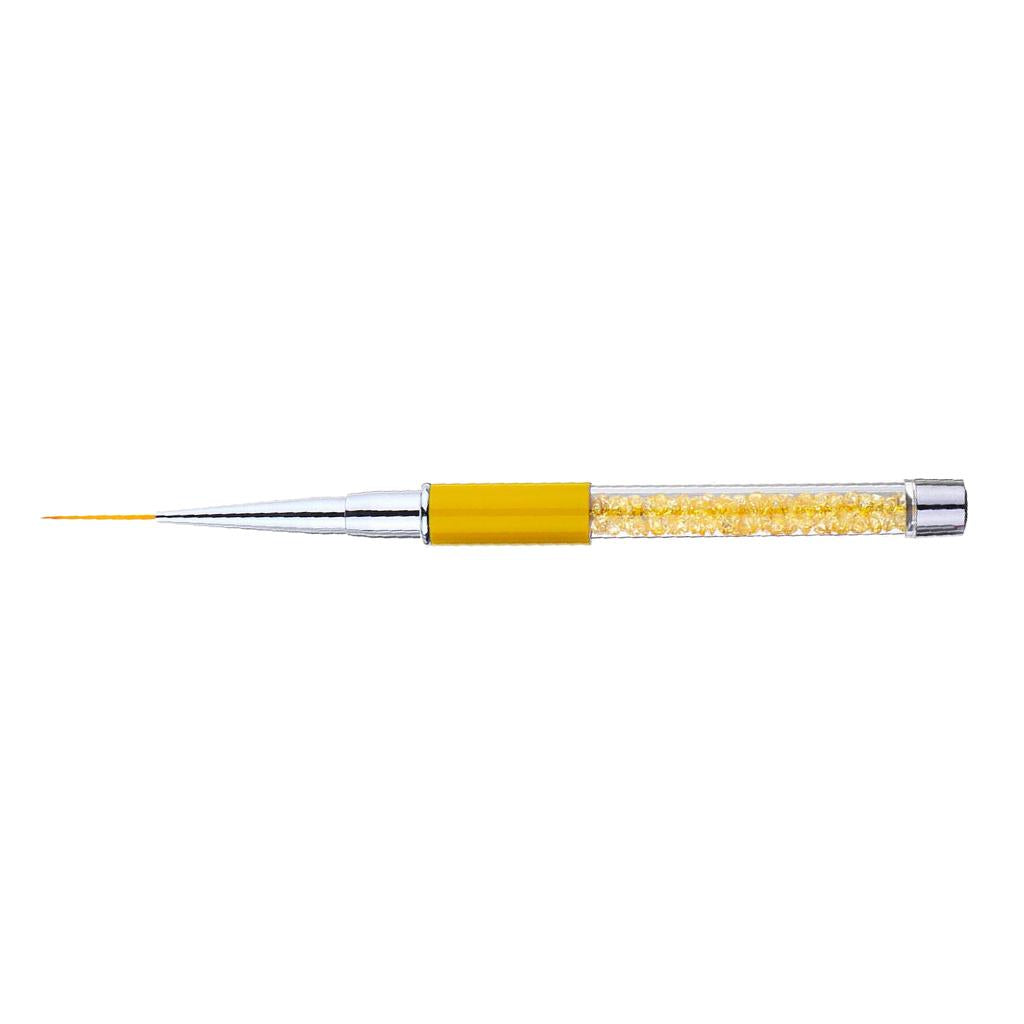 3xCrystal Nail Art Design DIY Drawing Painting Striping UV Gel Pen Brush 19mm