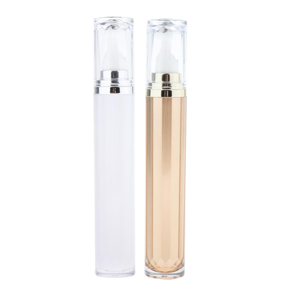 4x20ml Roll on Roller Bottle for Eye Cream Perfume Essential Oil Vials Golden