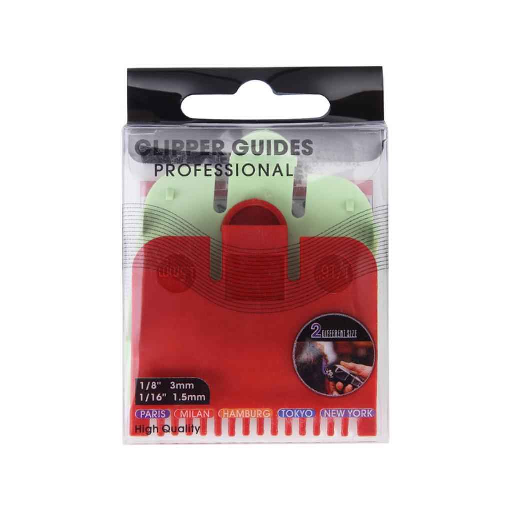 2pcs Hair Clipper Limit Comb Guide Attachment Set Hair Styling Trimmer Combs