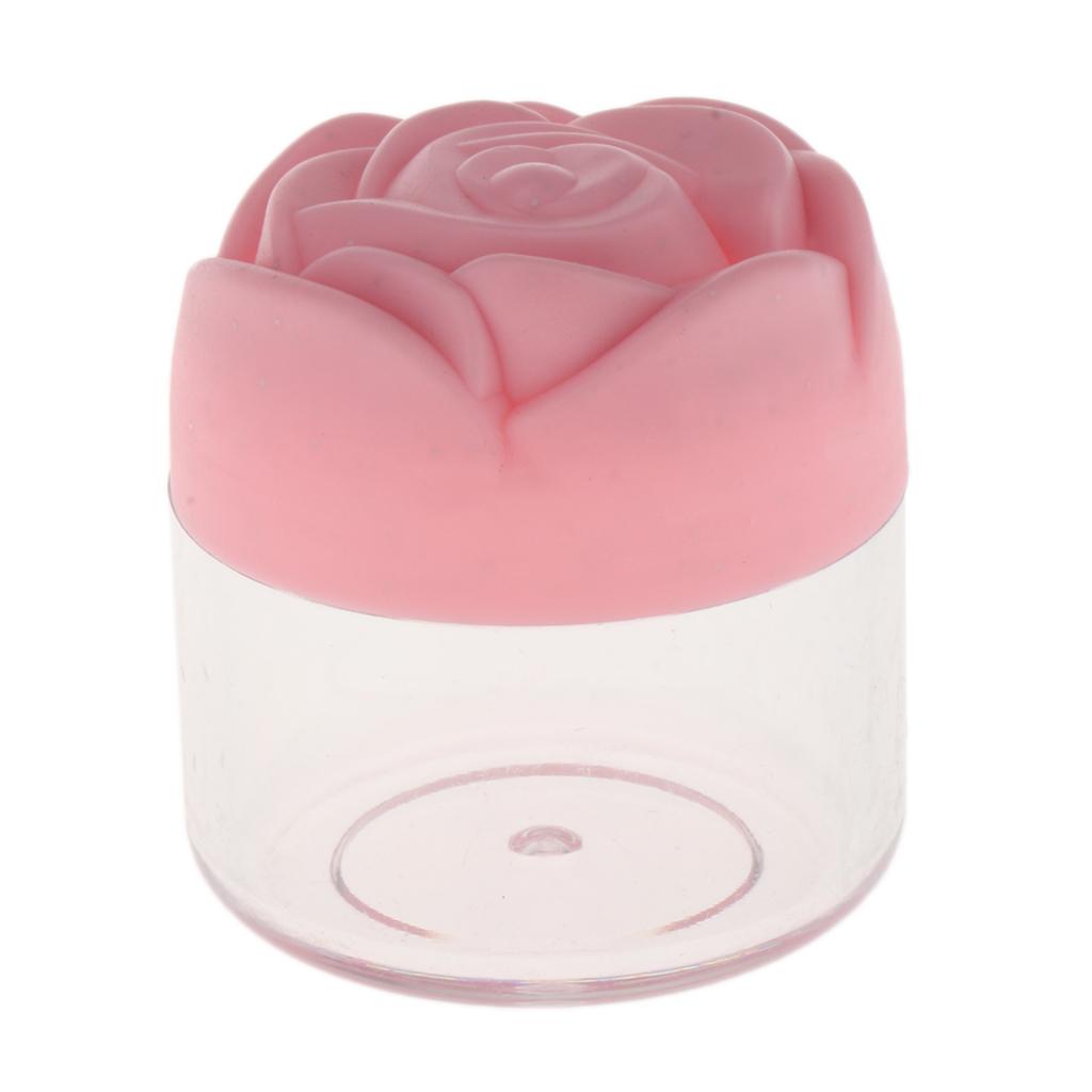 10pcs 20g Empty Plastic Makeup Cream Lotion Storage Cantainers Case Jar Pot