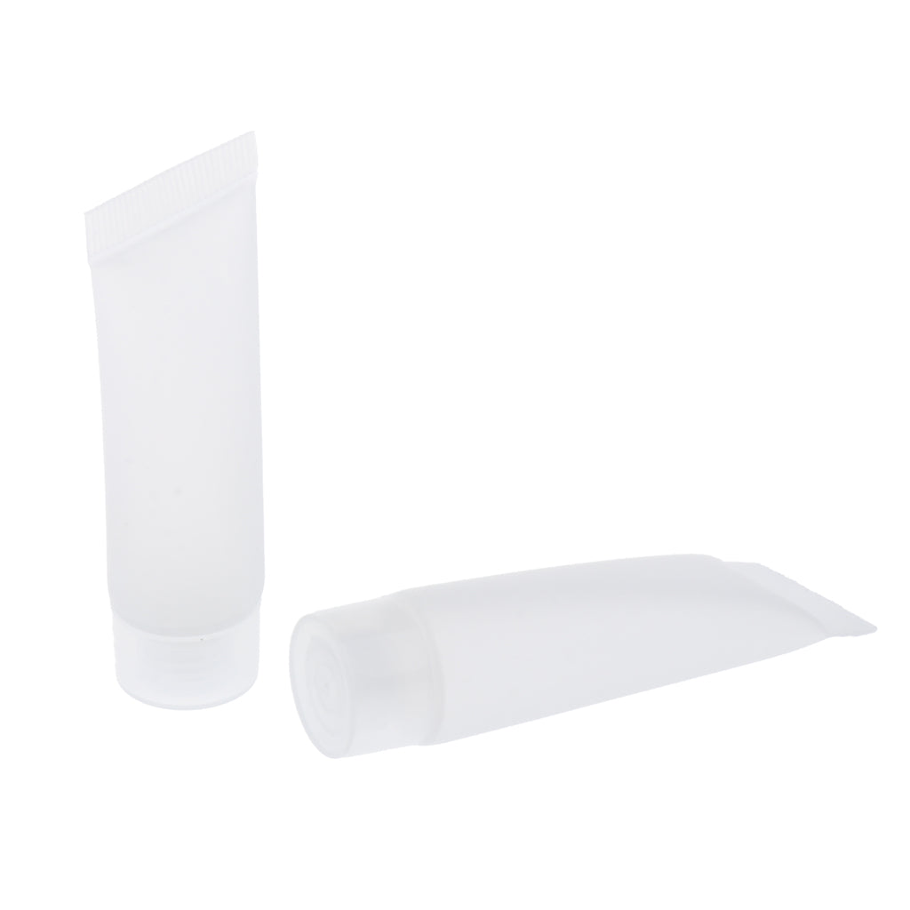 20x Empty  Squeeze Tube Vial Bottles for DIY Lotion 10ml