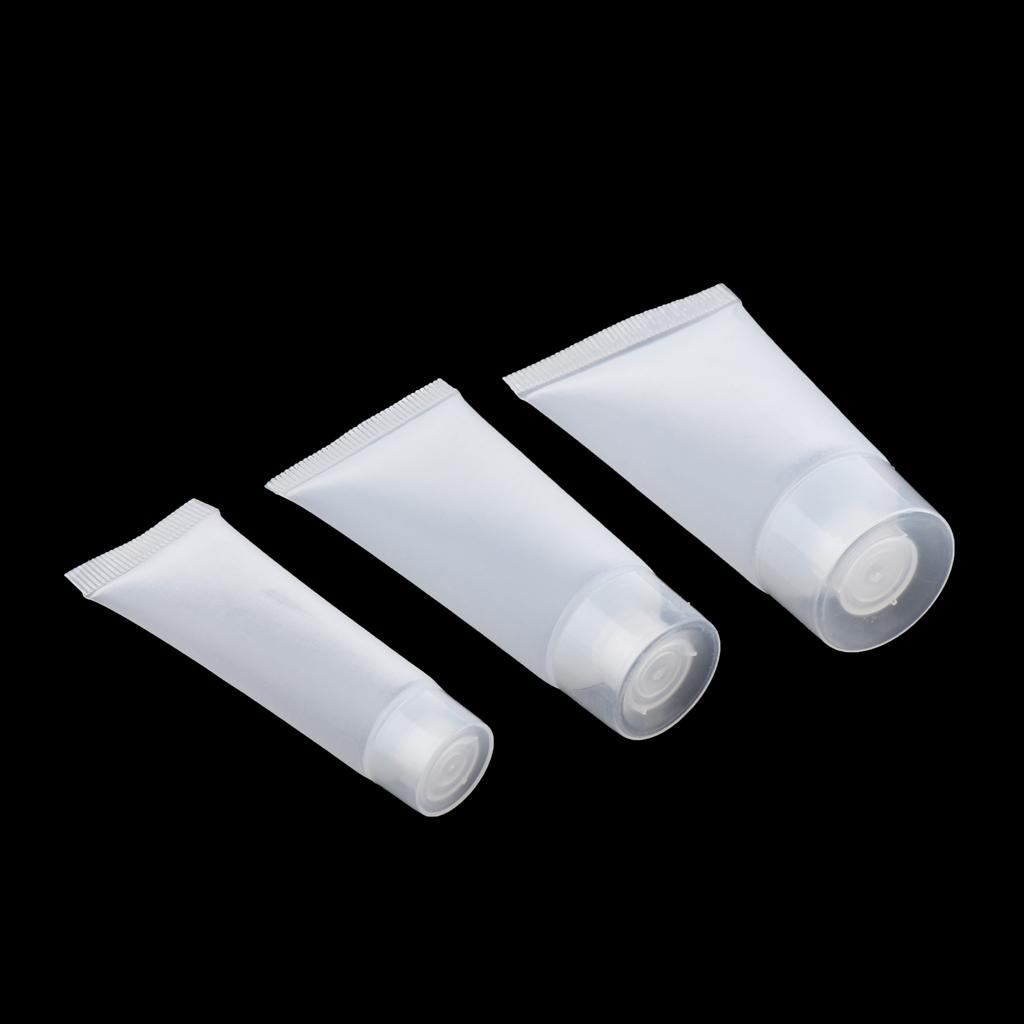 20x Empty  Squeeze Tube Vial Bottles for DIY Lotion 20ml