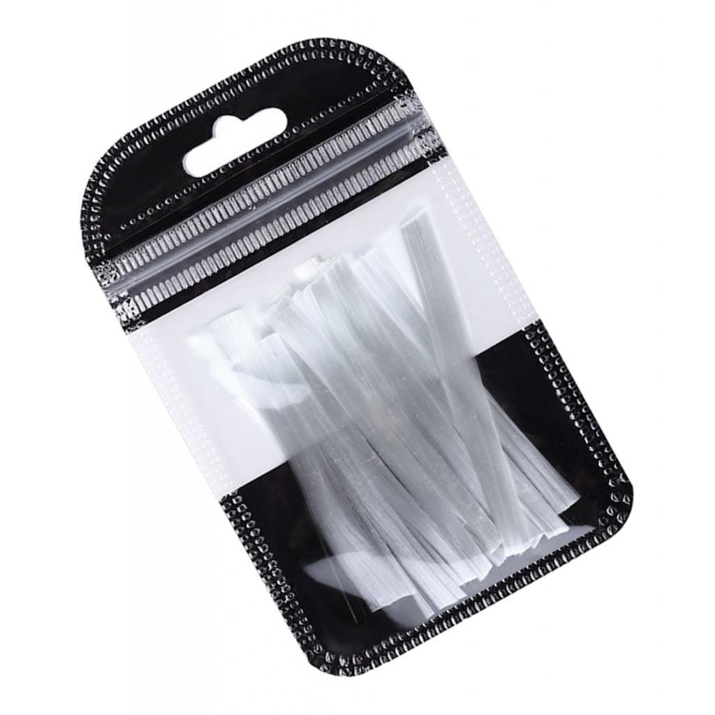 4xNail Art Non-woven Silk Fiberglass Gel Tips Extension DIY Manicure Tools  4