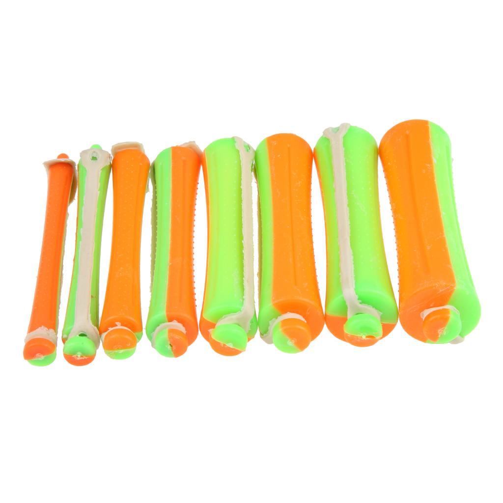 3xHair Perm Rods No Heat Hair Curlers Rollers Salon DIY Bangs Curling Tools 1