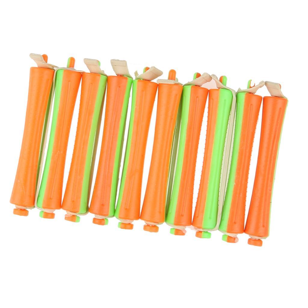 4xHair Perm Rods No Heat Hair Curlers Rollers Salon DIY Bangs Curling Tools 4