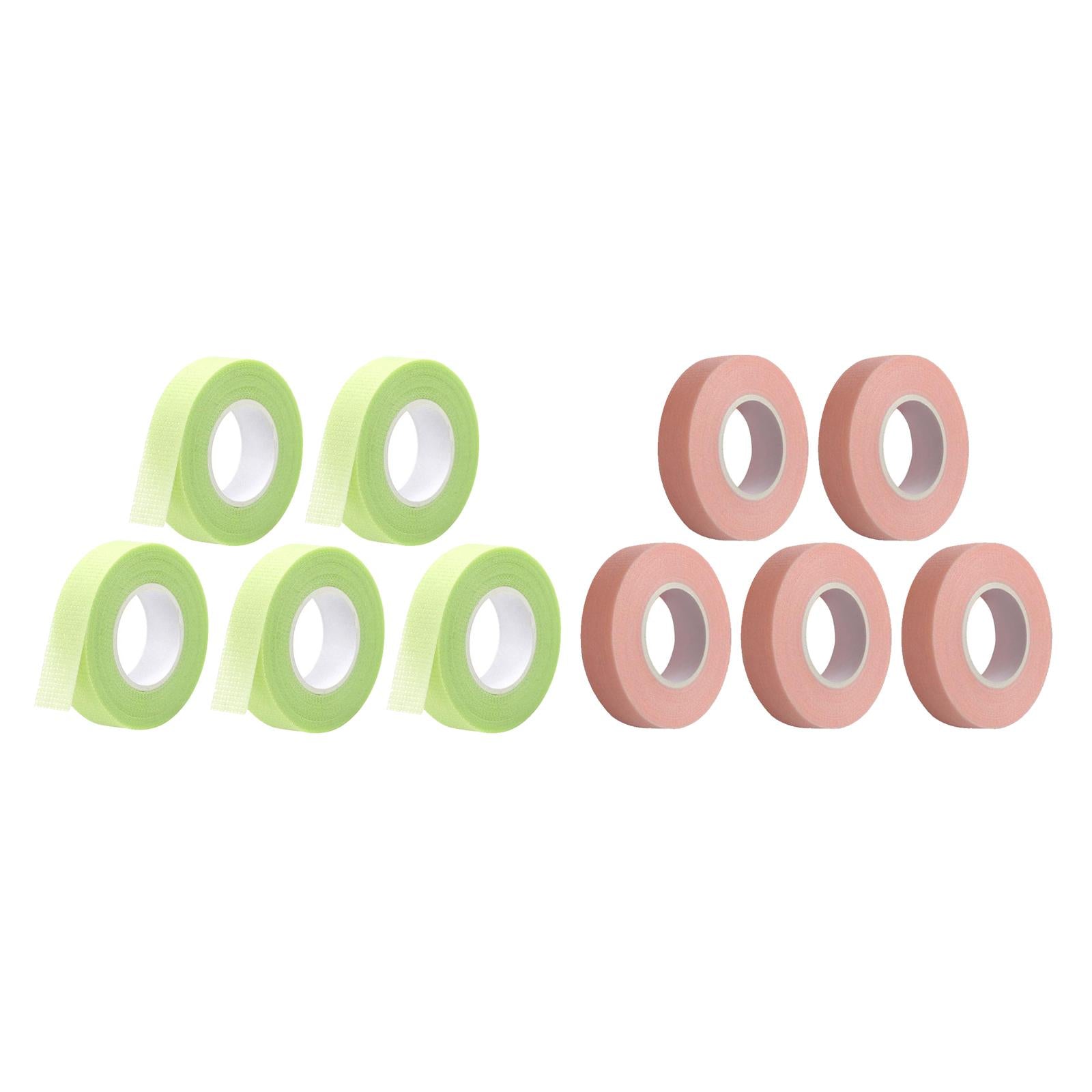 3x5 Rolls Eyelash Extension Extension Tape Eyelash Extension Supplies 9m Pink
