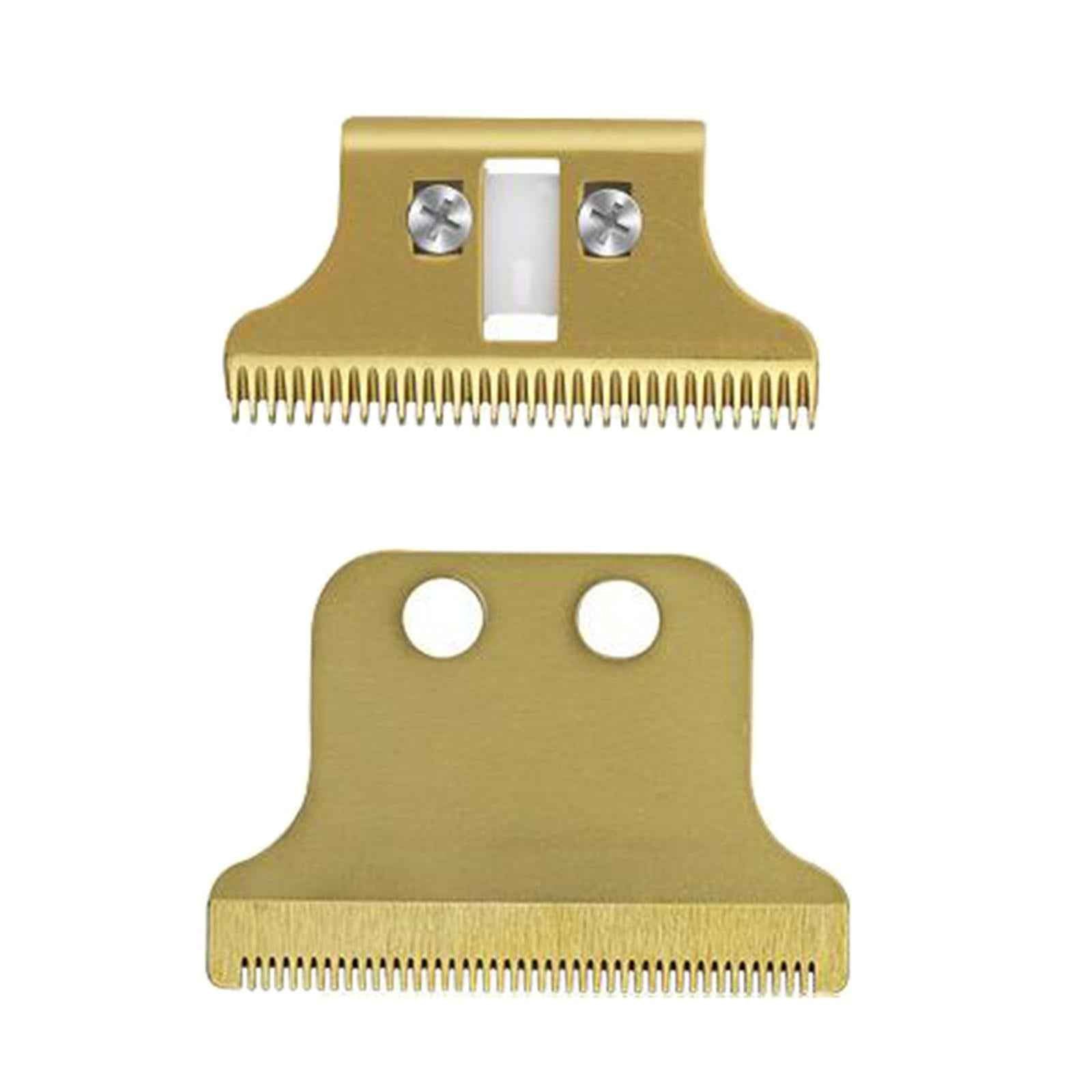 Salon Barber Blade Cutter Head For WAHL 8081 Hair Clipper Gold + Gold