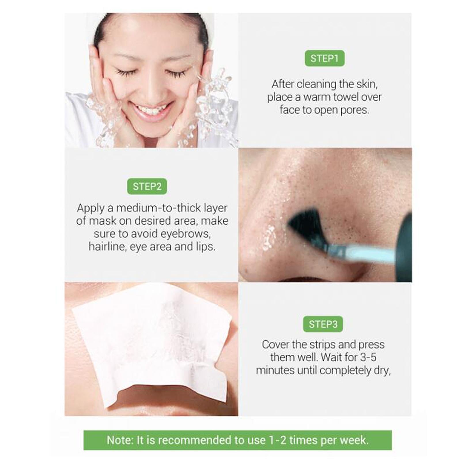 4x160pcs   nose pore strips papers 