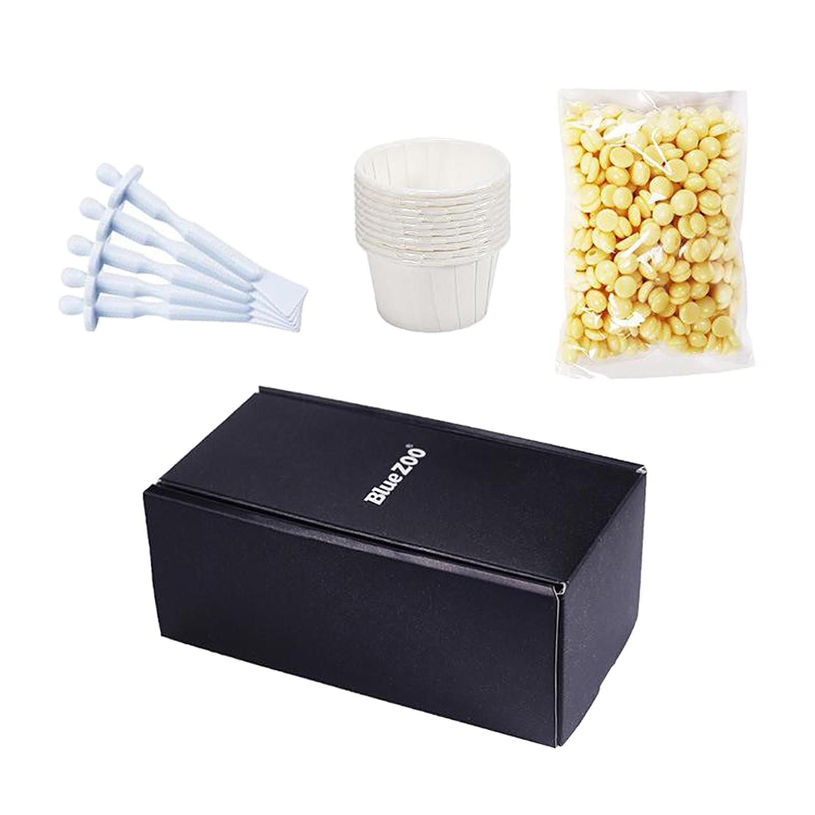 2xWax Beans Nose Wax Kit 50g 10 Disposable paper bowls for Men and Women