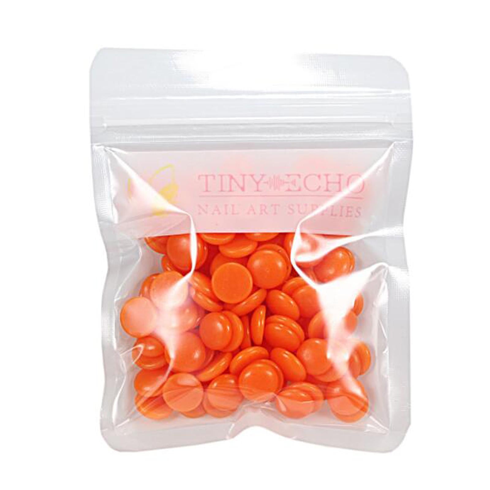 4x1Bag Depilatory Wax Waxing Beads Hair Removal Set & 5x Applicator Orange