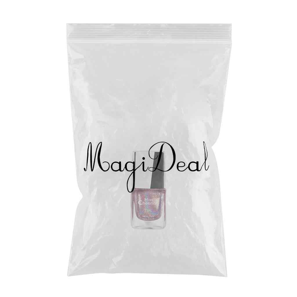Holographic Powder Sequins Glitter Nail Art Polish Tips Decoration 7ml LS06